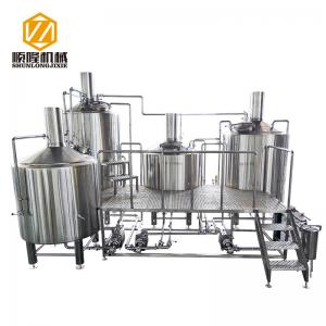 Cheap 2500L Micro Beer Brewing Equipment , Easy Operating Complete Beer Brewing System wholesale