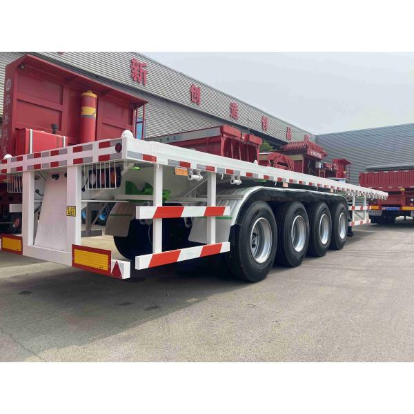 40 Ft-60 ft Container Transportation Semi-trailer Articulated 40 Feet Flatbed Truck Trailer Made in China