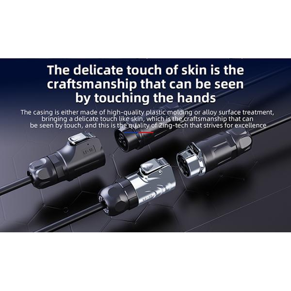 Cnlinko LP 20 2 Pin Plastic Aviation Connectors Wiring Screw Circular Waterproof 2 Pin Male Female Connector Led Connector