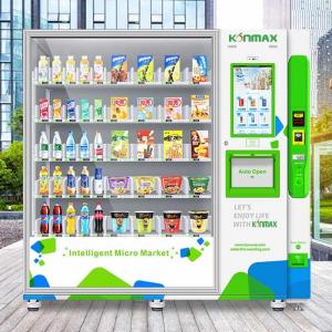 China Amusement Automatic Beverage Beer Box Snack Vending Machine Mumbai With Robot Arm on sale