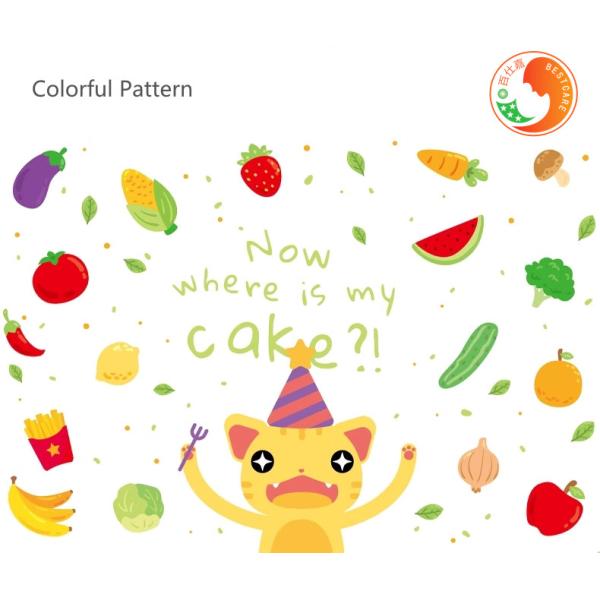 Decorative BPA Free Disposable Eating Mats Personalized Disposable Placemats