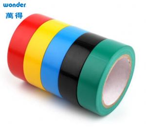 China Cold Resistant Wonder PVC Insulation Tape , Anti Flame 50mm Black Insulation Tape on sale