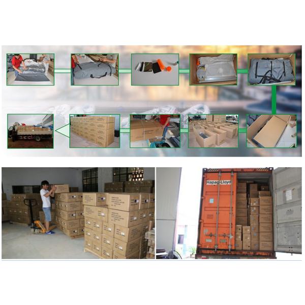 Lightweight Marine Foldable Inflatable Boat With Electric Trolling Motor