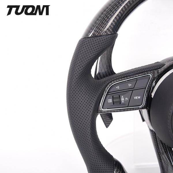 S7 Rs6 Alcantara Audi Carbon Fiber Steering Wheel 2022 New Style Leather