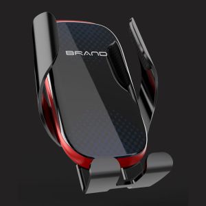 9V 2A Quick Wireless Charger Auto Clamping Phone Holder Charger