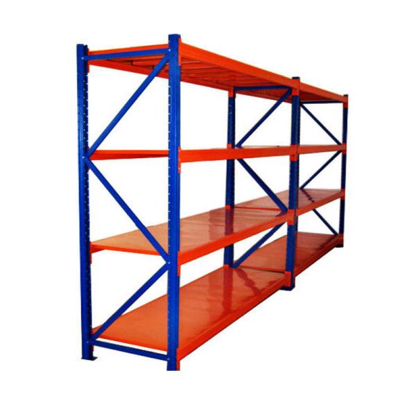 Warehouse Pallet 4 Tier Industrial Rack Heavy Duty Metal Shelf