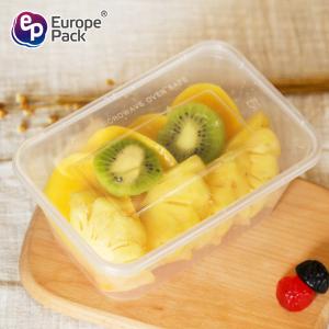 China Household plastic food storage container take away pp lunch box 1000ml on sale