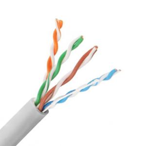 Cheap Cat 5e UTP Outdoor Ethernet LAN Cable With Messenger Unshielded Ethernet Cable wholesale