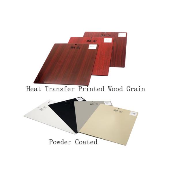 ISO Certified Fire Rated Steel Doors With Glass Interior Security Finished