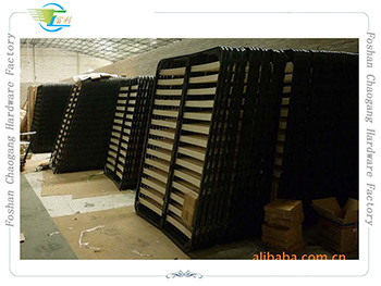 Foldable Metal Slatted Bed Base , Adjustable Bed Frame All Size Available