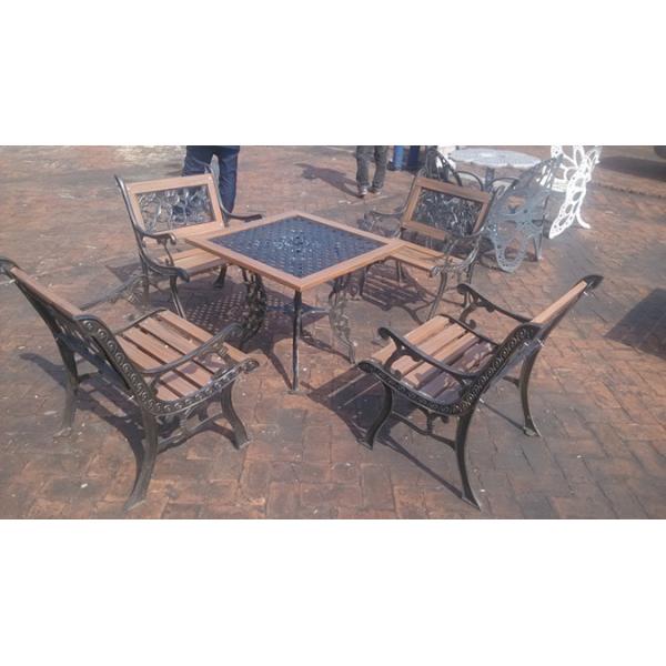 Craft Antique Cast Iron Bench Ends Legs Durable For Public Furnature