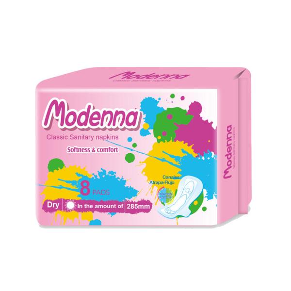 OEM Organic Sanitary Towel Pads Menstrual Super Absorbent Custom