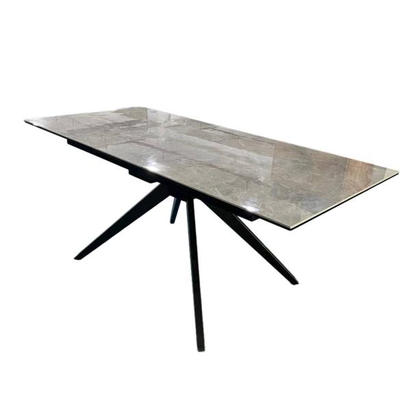 Grey Extendable Dining Table Euro Style Versatile 1350mm*800*720mm