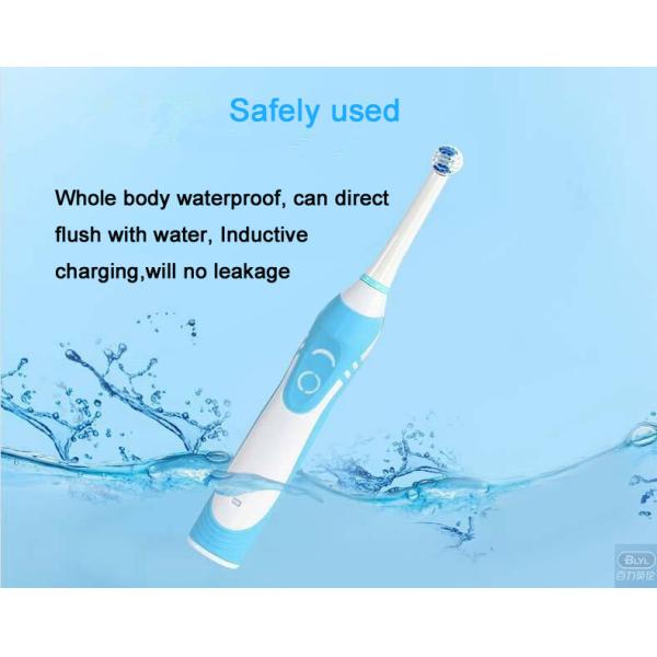 IPX7 Waterproof 110v-220v Rechargeable Rotation Type Electric Toothbrush Charging Teeth Tooth Brush for Kid Adult