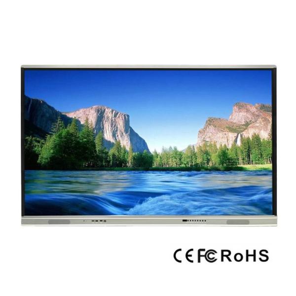 Aluminum Alloy Frame Low Radiation Business Touch Screen Monitor 3840*2160 4K Screen