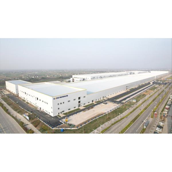 Completed steel structure building project 4