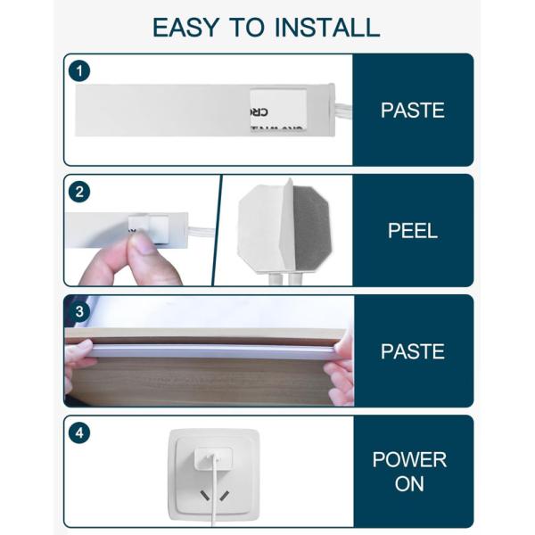 Close-up view of LED Motion Sensor Light showing design details