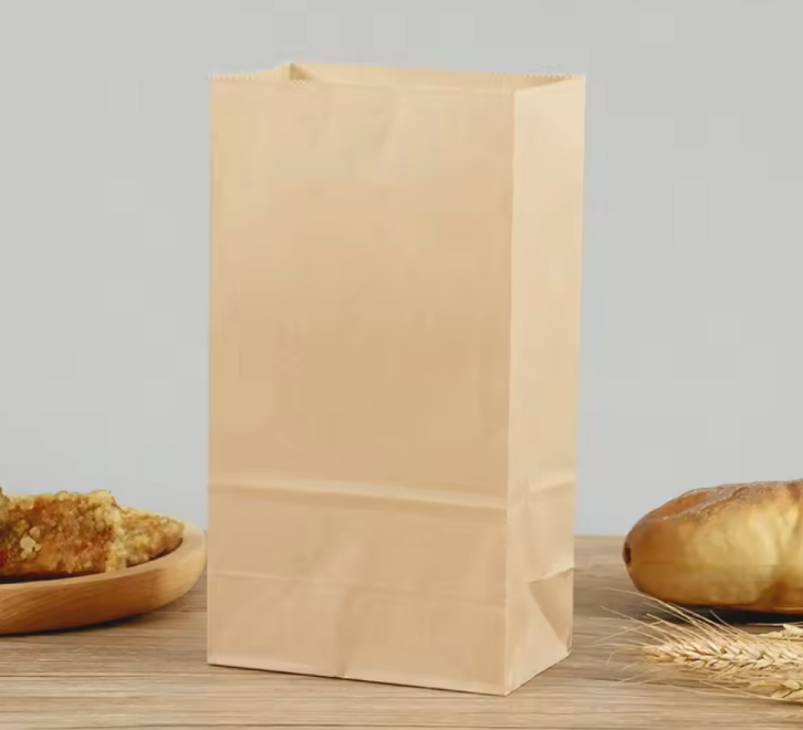 Customized takeout fast food paper bags, shopping bags, gift packaging, offset printing, recyclable kraft paper bags