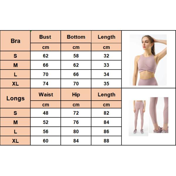 Nude Yoga Set Clothes Nylon Sweat Wicking Hip Lift Two Piece Athletic Sets