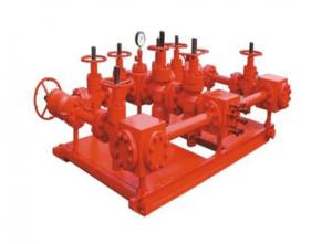 Cheap PSL4 70MPa Drilling Fluid Manifold Manual Operation wholesale