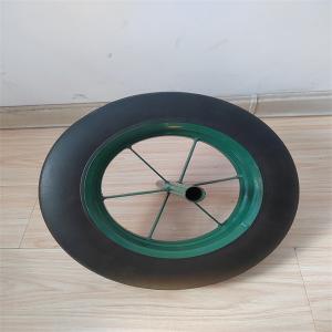 Cheap 14 Inch Solid Rubber Wheels Proof Tyre Tubeless Wheelbarrow Wheel Solid wholesale