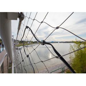 Cheap 304 316 Wire Rope Mesh Botanical Garden Trellis For Climbing Plants Outdoors wholesale