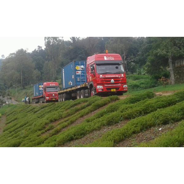 50 Tons Used Howo Dump Truck , Used Flatbed Trucks Prime Mover Truck Head