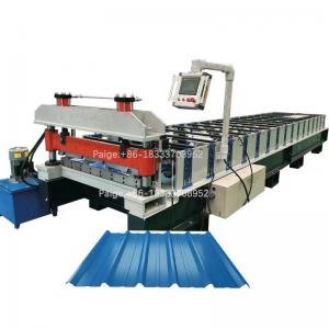 Cheap Metal Roofing R Panel Profile Roll Forming Machine Metal Roof Panel Machine wholesale