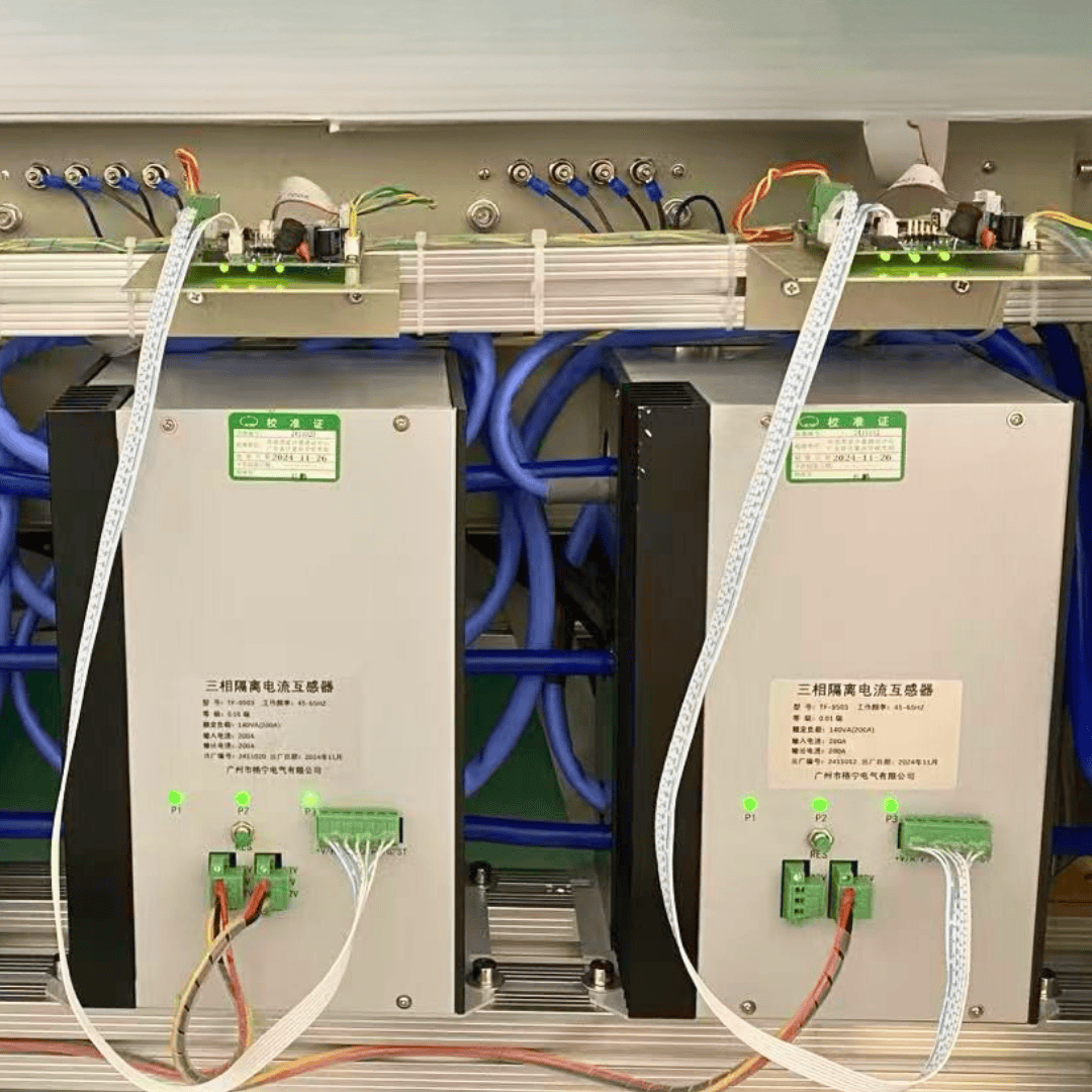 Three-Phase Through-Type Current Isolating Transformer 200A Version