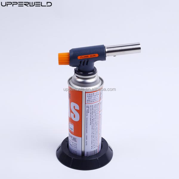 Outdoor Travel Kitchen Cooking Torch UPPERWELD Blow Torch BBQ Torch for Butane Gas