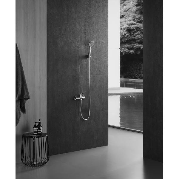 Chrome Hand Shower CE Bathroom Hotel Handshower Set With ABS Material China Manufacturer