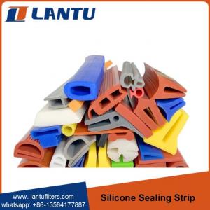 China Factory Silicone Cord Extrusion Rubber Seal Profile Silicone Rubber Rod Door Silicone Seal Strip on sale