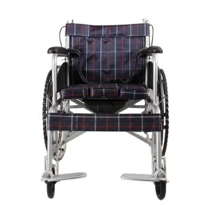 China Class I Plaid Wheel Chair Manual Wheelchair ISO13485 on sale