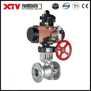 Cheap US Currency GOST/DIN/ANSI Flange Carbon/Stainless Steel Pneumatic/Electric Ball Valve wholesale