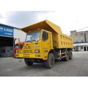 Saic Hongyan Mine Dump Wide Body Truck 371HP 6X4 CQ5763PTG384