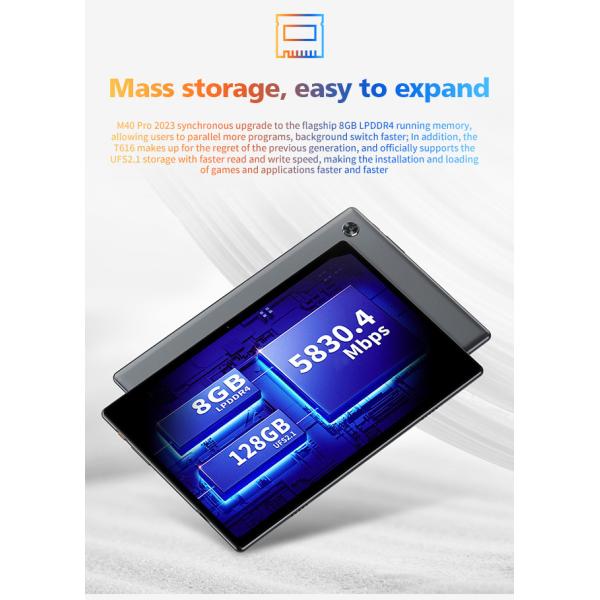10.1 Inch 3C Electronics 4 Speaker Sound System 7000mAh Battery Tablet Computer