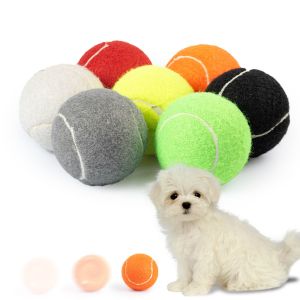 Cheap Black Grey Indestructible Tennis Ball Dog 2.5&quot; Durable Tennis Balls For Dogs wholesale