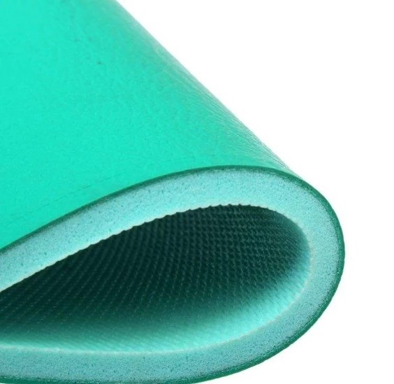 Commercial 6.0mm Thickness PVC Sports Flooring Sound Absorption Waterproof