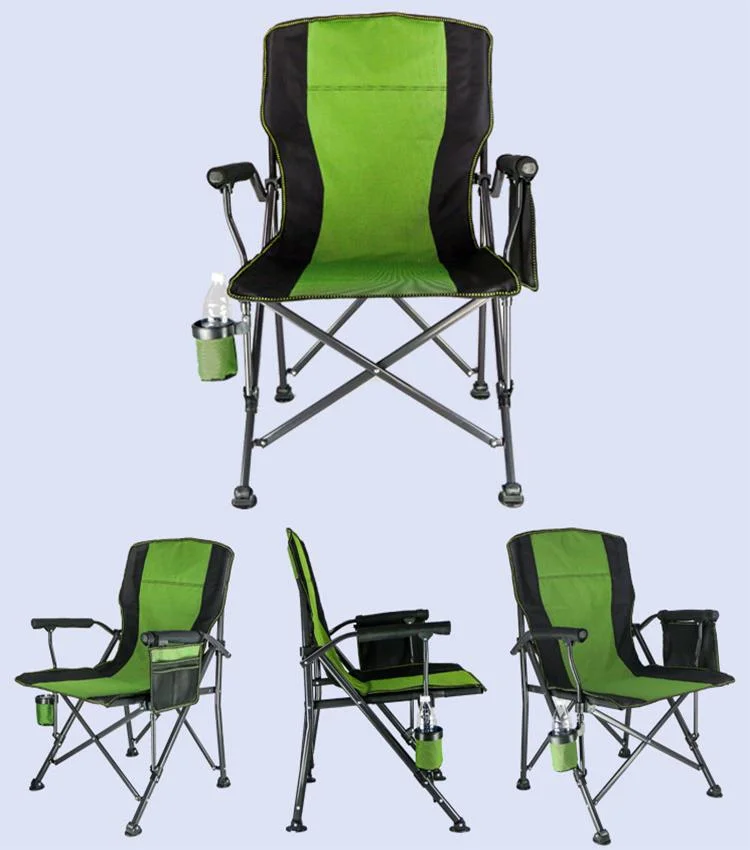 Lying Outdoor Entertainment Equipment 100% Polyester Fold Up Garden Chairs
