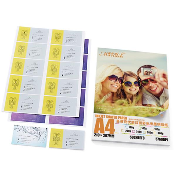 Smooth Surface Instant Dry Double Side Glossy Photo Paper