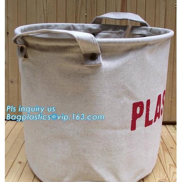 Collapsible Canvas Fabric Basket for Laundry Hamper Large Washing Bin Household Organizer,multi-functional folding baske