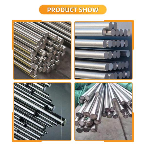 301 302 303 Stainless Steel Round Bars Hot Rolled Deformed 5mm - 200mm Dia