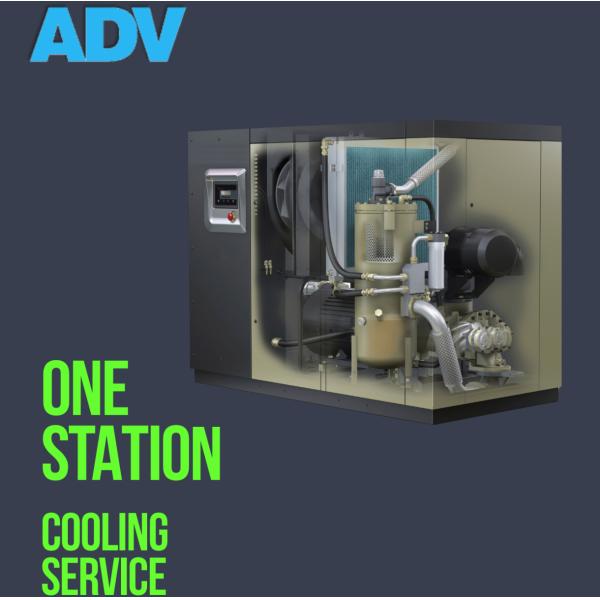 Air to air heat exchange for Compressor air cooling solutions