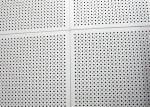 Fireproof Colored Perforated Aluminum Ceiling Panels , Commercial Drop Ceiling