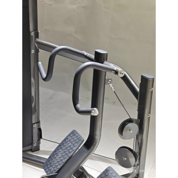 Seated Row Indoor Commercial Pin Loaded Equipment With Self Adjusting Handles