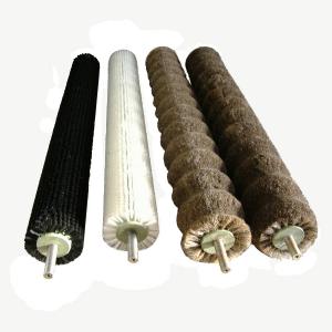 Cheap Stainless Steel Shaft Bristle Nylon Roller Brush For Glass Cleaning wholesale