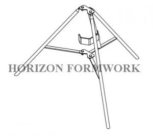 Cheap Construction Slab Formwork Systems Easy Removable Scaffolding Tripod wholesale