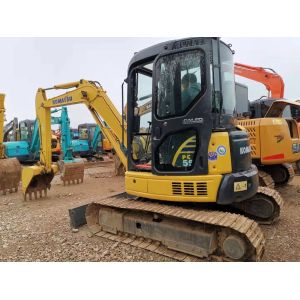 Cheap 5160kg PC55MR 0.2M3 Used Komatsu Mini Excavator wholesale