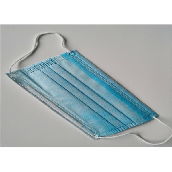 Adult Safety Disposable Face Mask With Earloop And Nose Wire No Filter 50pcs/Box