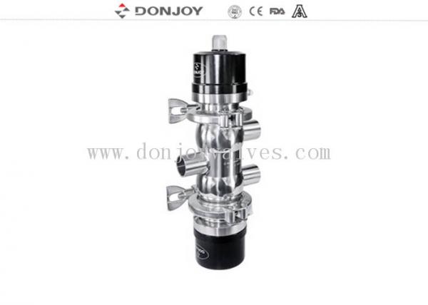Quality SS304 / 316 Pneumatic bottom tank valve with Plastic Actuator Welding Ends for sale